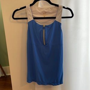 Blue Lily Pulitzer workout tank